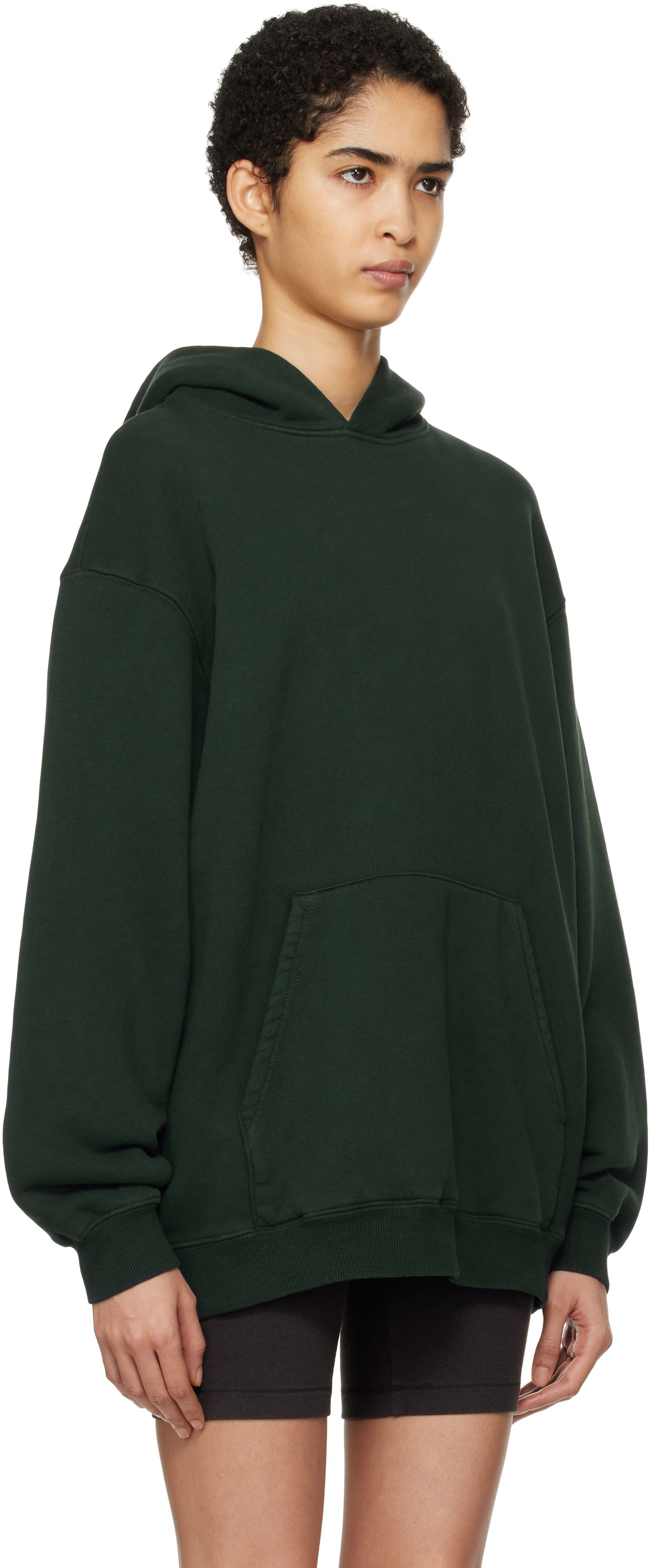 Mikina SKIMS SKIMS Vintage Fleece Oversized Hoodie Zelené | PL-PLO-6558W, 1
