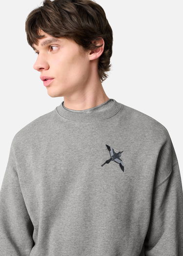 Sveter AXEL ARIGATO Micro Bee Bird Sweater Šedá | A3457003, 5