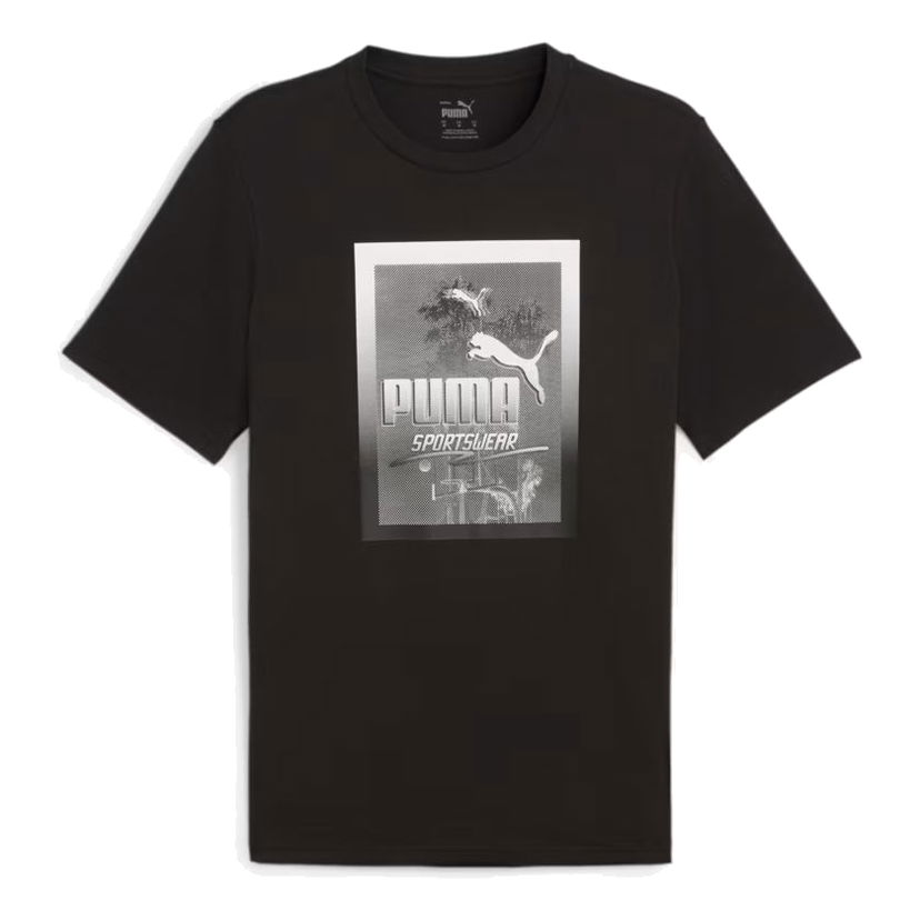 Tričko Puma Graphics Photoprint T-Shirt Čierna | 630858-01