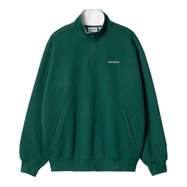 Mikina Carhartt WIP L/S Adam Half-zip Sweatshirt Chervil Zelené | A241017_1XH_XX, 2