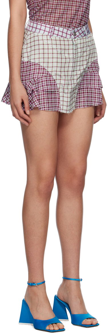 Sukňa Miaou Miaou Houndstooth Miniskirt Rôznofarebný | 4030TAFBRS, 1