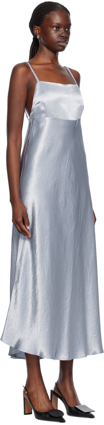Šaty Max Mara Max Mara Leisure Midi Slip Dress Modrá | 2416221088600, 1
