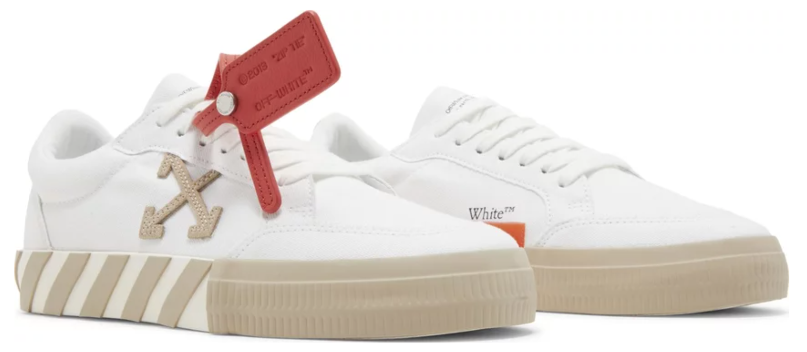 Vulc Sneaker White Beige W