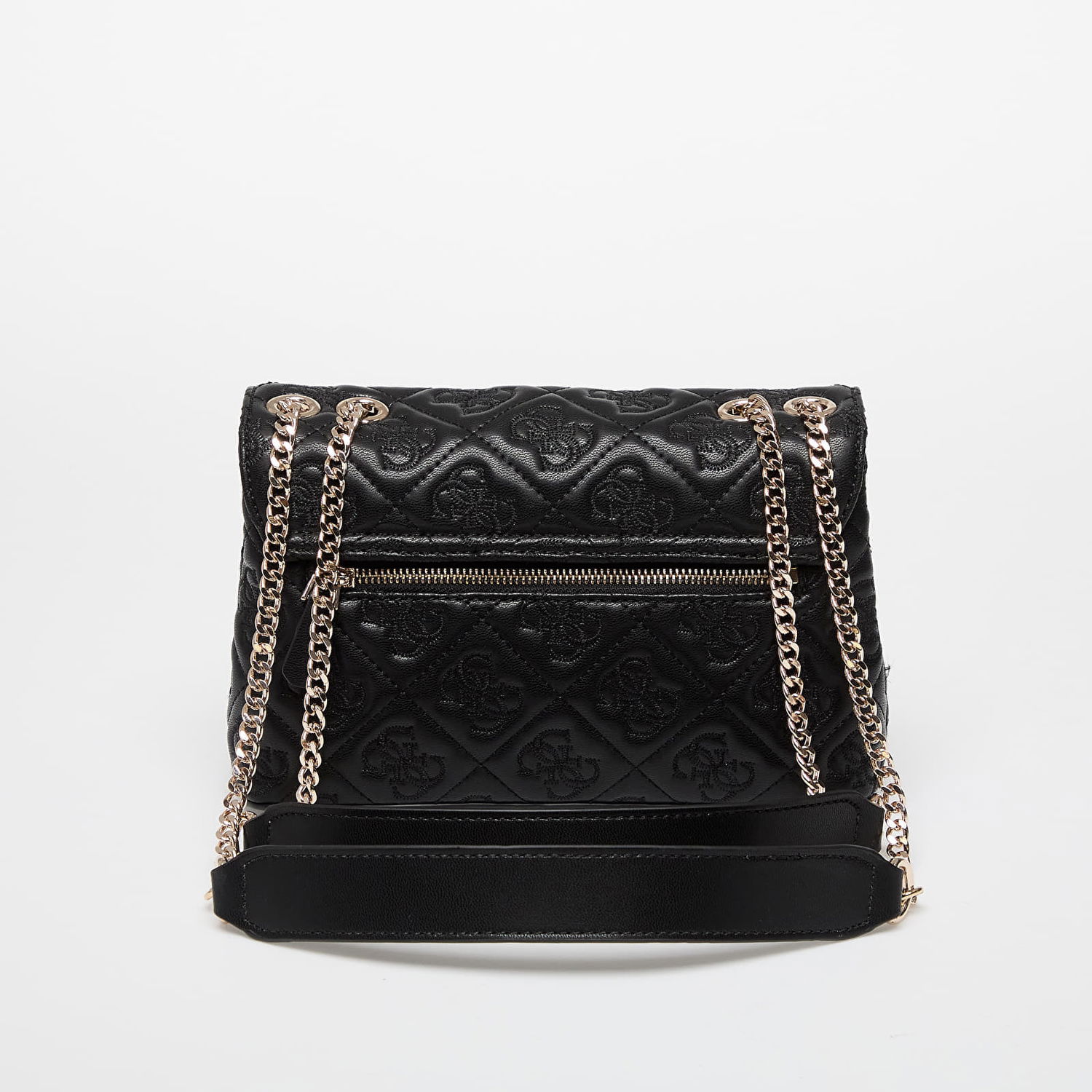 Taška cez rameno GUESS GUESS Adelasia Convertible Crossbody Flap Bag Čierna | HWQL9658210-BLA, 1