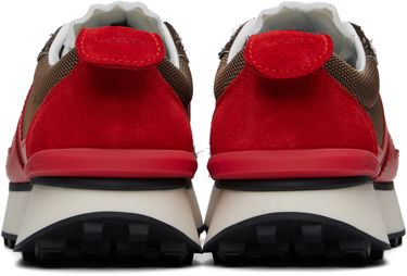 Tenisky a topánky LANVIN Brown & Red Bumpr Mesh Sneakers Hnedá | FU-SKBUMP-MESH-H25, 2