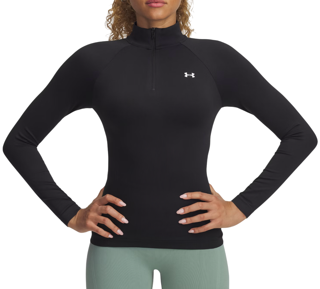 Sveter Under Armour Under Armour Vanish Seamless 1/4 Zip Long Sleeve Shirt Čierna | 1388113-001, 0