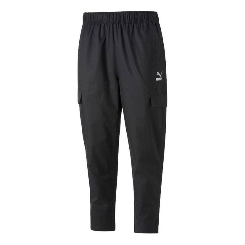 Cargo nohavice Puma Classics Woven Cargo Pants Čierna | 537696-01