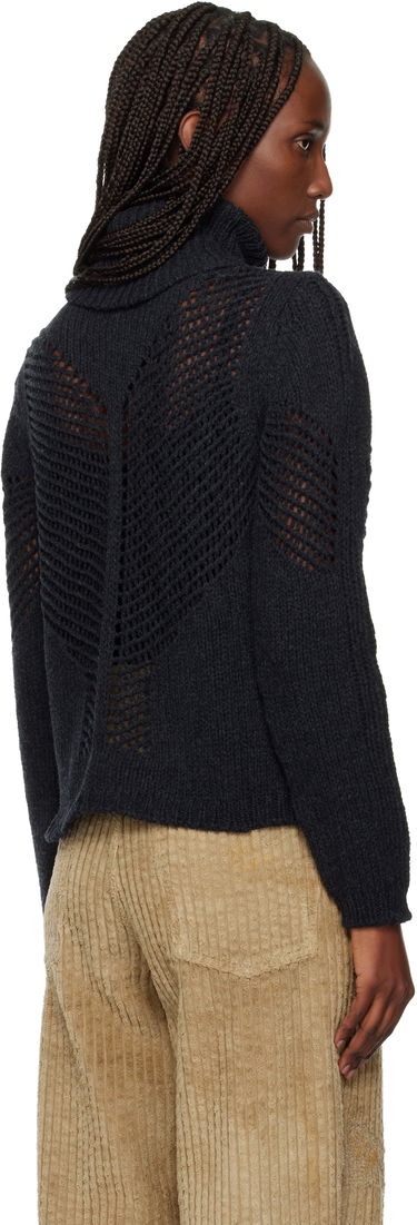 Sveter OUR LEGACY Cage Rollneck Turtleneck Čierna | W4253CCL, 2