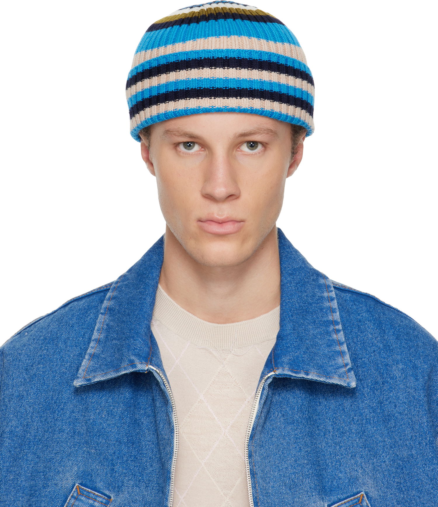 Kulicha Marni Striped Ribbed Beanie Rôznofarebný | CLZC0169Q0 UFW620, 0
