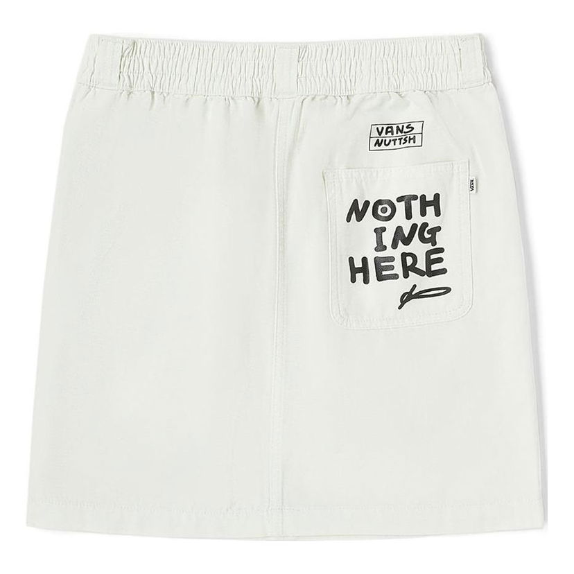 Sukňa Vans OTW Art Collection NUTTSH Wanton Skirt Biela | VN000EW7FS8