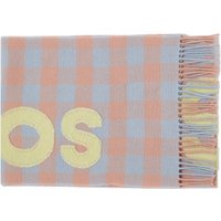 Veda Logo Check Scarf