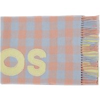 Šál Acne Studios Veda Logo Check Scarf Ružová | CA0262-DM5, 1