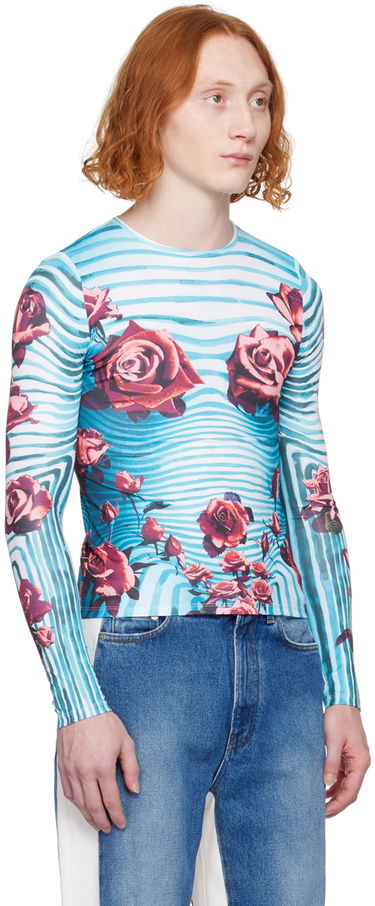 Tričko Jean Paul Gaultier Floral Long Sleeve T-Shirt Rôznofarebný | 24/25-U-TO186-J551-503001, 3