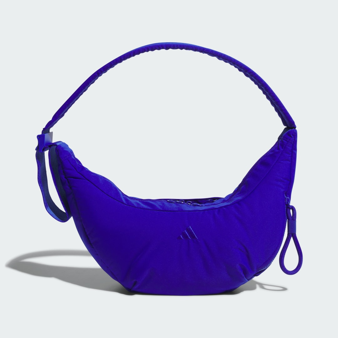 Taška cez rameno adidas Performance Puffy Shoulder Bag Modrá | JZ4419, 0