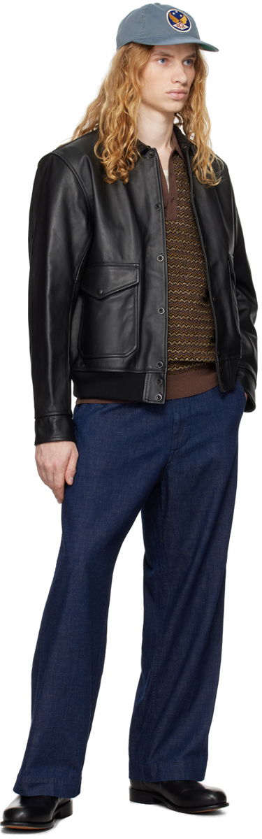 Nohavice BEAMS Beams Plus Military Denim Trousers Modrá | 3823-0160-791, 3
