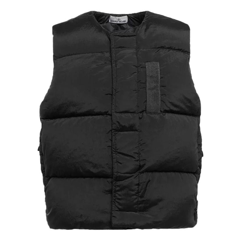 Vesta Stone Island Down Vest Čierna | 7715G1019-V0029