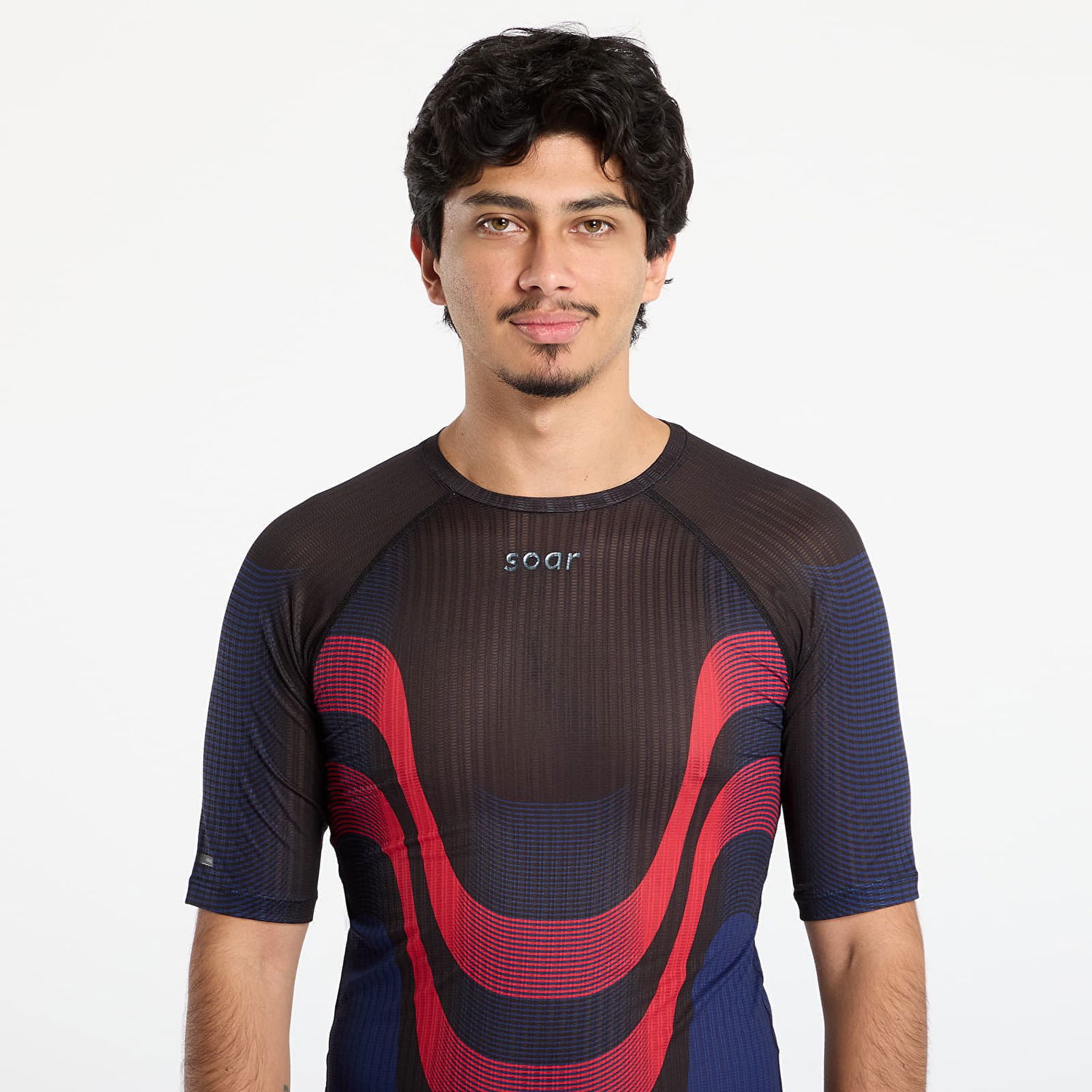 Tričko Soar Running Race Tee T-Shirt Rôznofarebný | AW25-ST9M-BLK, 1