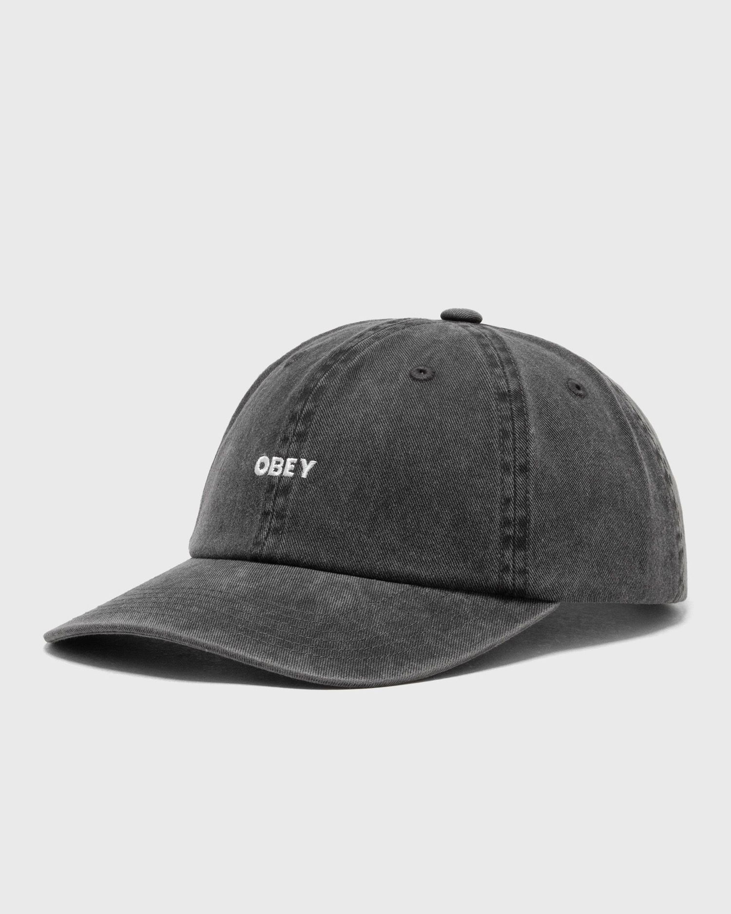 Šiltovka OBEY Six Panel Pigment Strapback Hat Čierna | 100580410-BLK, 0