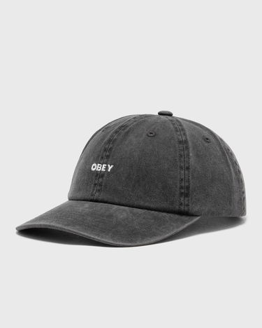 Šiltovka OBEY Six Panel Pigment Strapback Hat Čierna | 100580410-BLK, 0