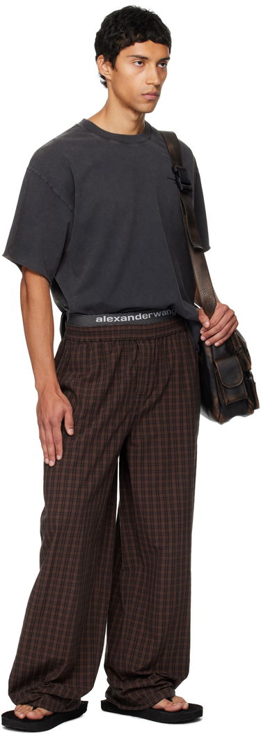 Tričko Alexander Wang Alexander Wang Short Sleeve T-Shirt Čierna | 6CC3251101, 4