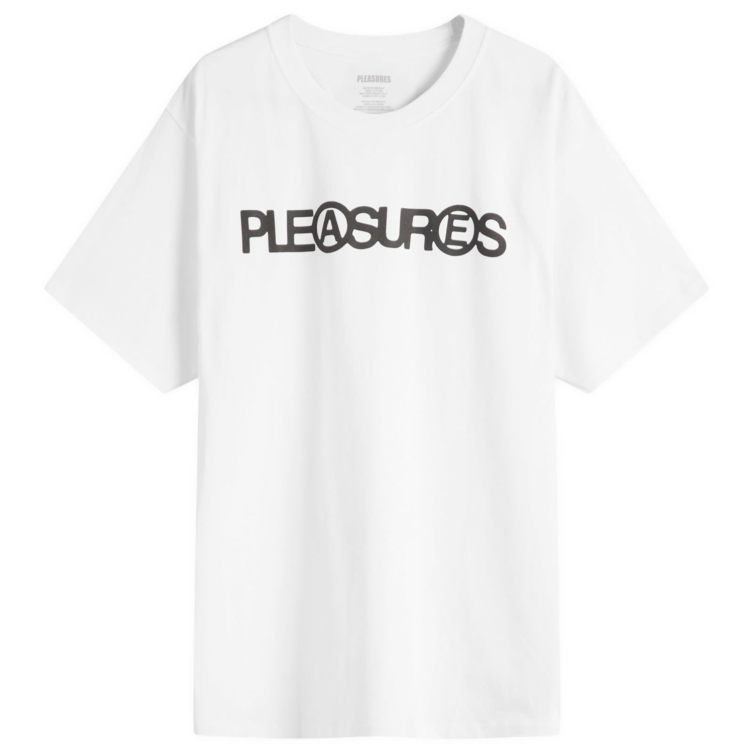 Tričko Pleasures Fanzine Graphic T-Shirt, Size Large Biela | P25SU054-WHT, 0
