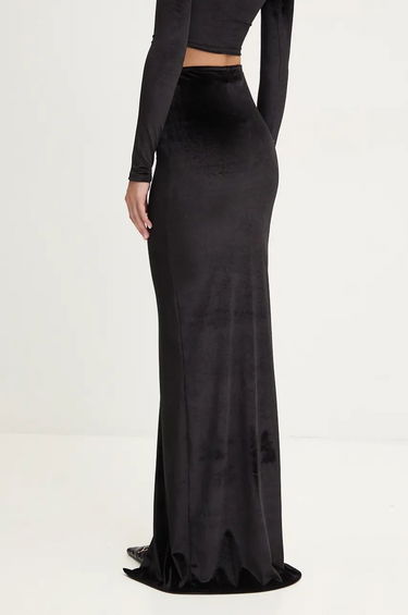 Sukňa Fiorucci Fiorucci Maxi Velvet Skirt Čierna | W01FMBSK236VR01BK01, 2
