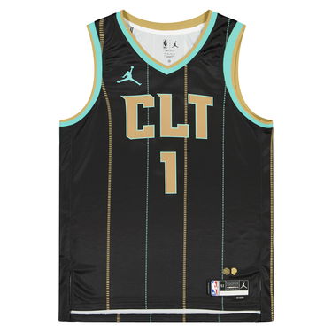 Dres Jordan NBA Lamelo Ball Charlotte Hornets City Edition Swingman Jersey Čierna | DO9587-011, 1