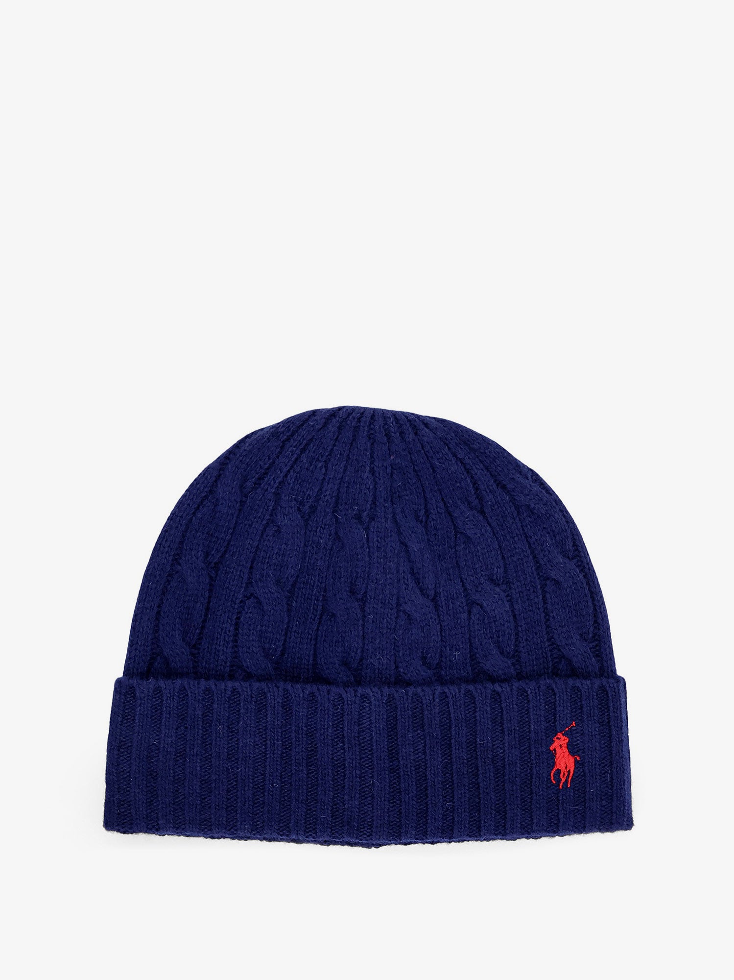 Kulicha Polo by Ralph Lauren Cable Knit Beanie Modrá | 449959346002, 0