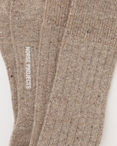 Ponožky NORSE PROJECTS Bjarki Neps Sock Utility Béžová | N82-0008-0966, 1