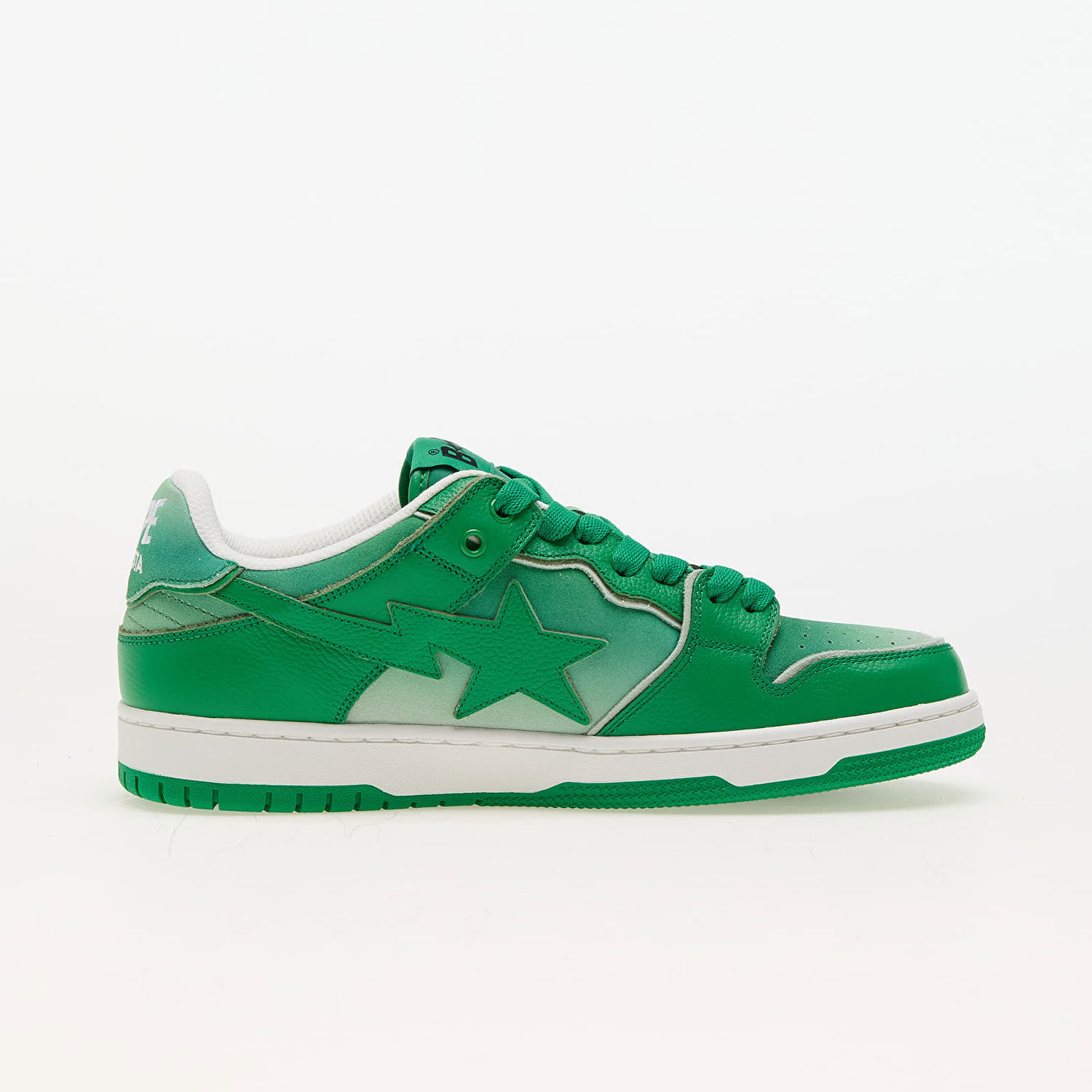 Tenisky a topánky BAPE A Bathing Ape Men's Bape Sk8 Sta #4 Sneaker Green Zelené | 001FWJ801058I-GRN, 1