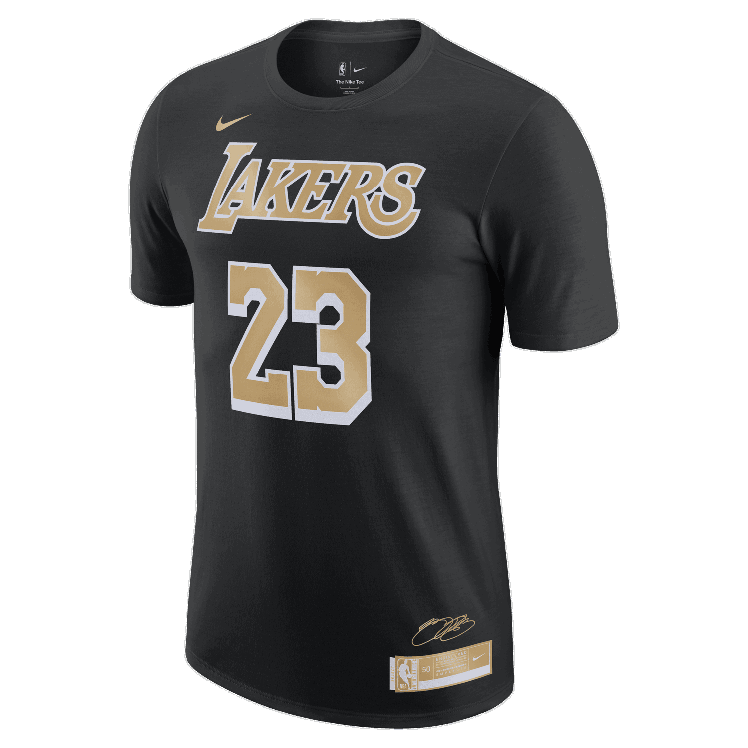 Tričko Nike NBA LeBron James Select Series Čierna | FV8870-010, 0