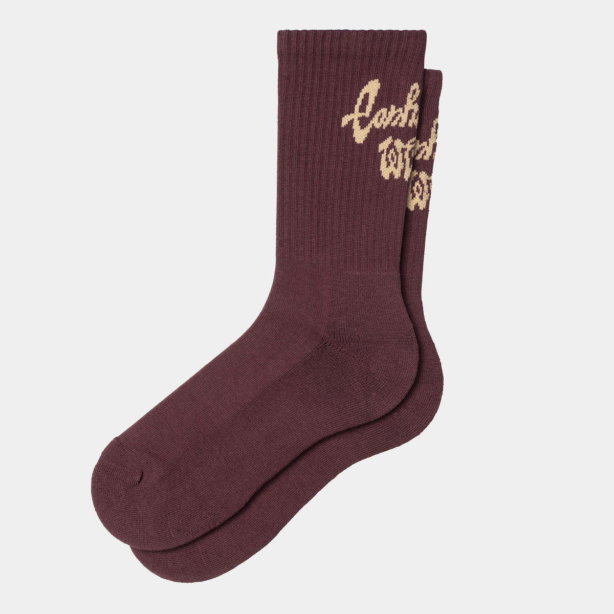 Ponožky Carhartt WIP Carhartt WIP Chedda Crew Socks Vínová | I035513_1, 0