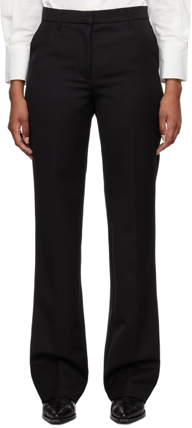 Nohavice Anine Bing Classic Black Trousers Čierna | A-03-3139-000, 0