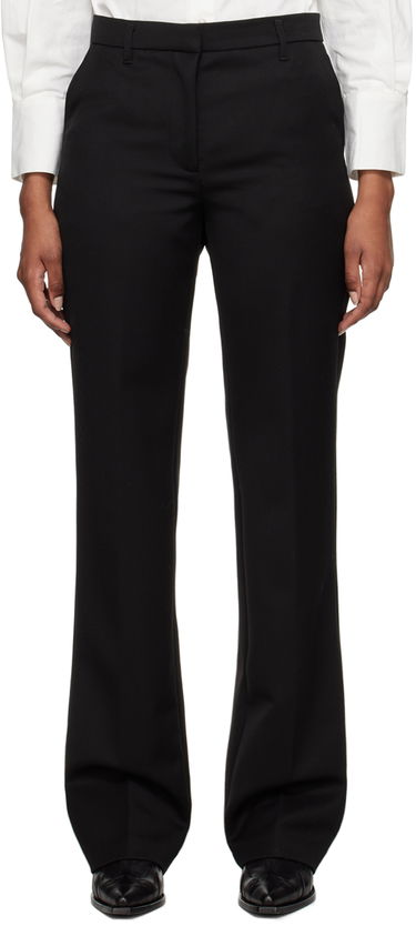 Nohavice Anine Bing Classic Black Trousers Čierna | A-03-3139-000, 0