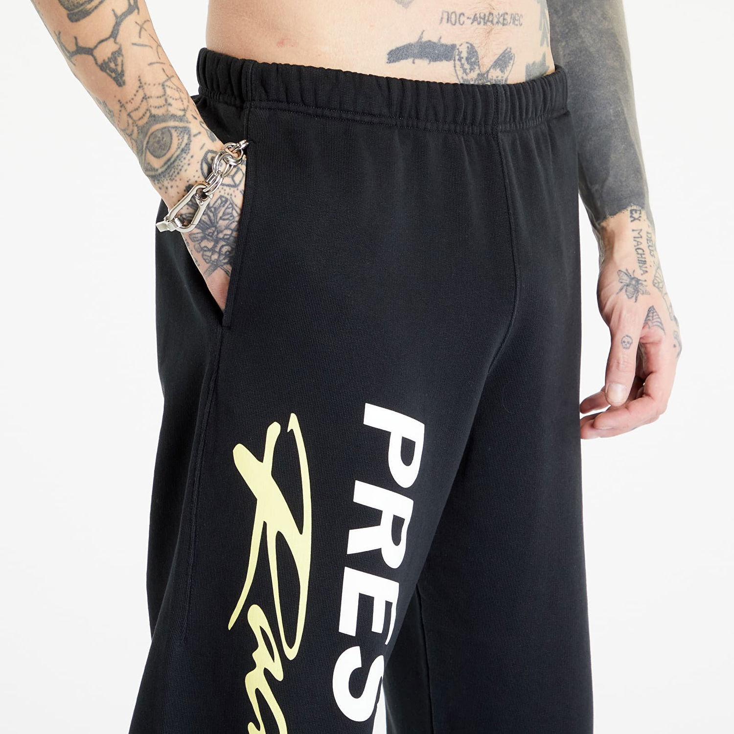 Tepláky HERON PRESTON Preston Racing Sweatpants Čierna | HMCH027S23JER0031001, 1