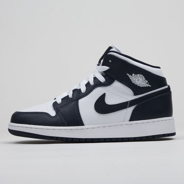 Tenisky a topánky Jordan Jordan 1 Mid GS Biela | 554725-174, 0