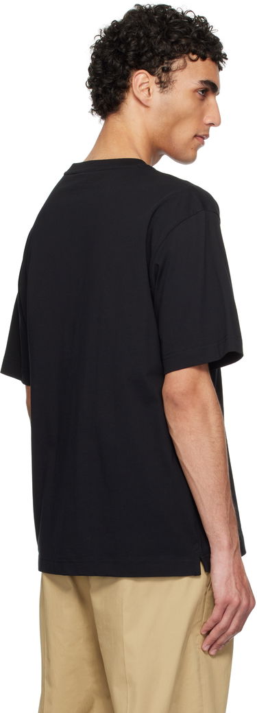 Tričko MAISON KITSUNÉ Maison Kitsuné Embossed Fox Oversize T-Shirt Čierna | OM00116KJ7016, 2