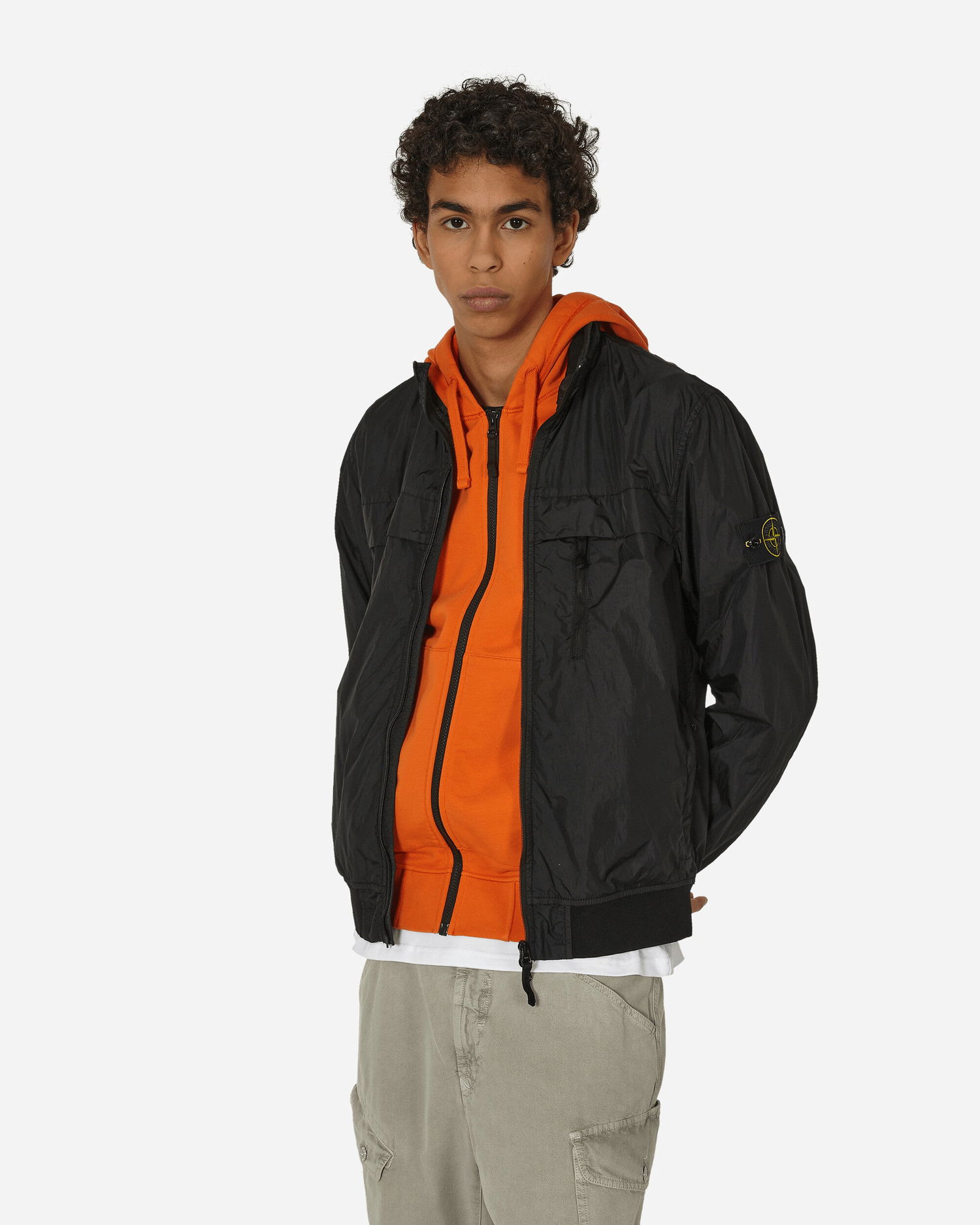 Bunda Stone Island Patch Jacket Čierna | 801541022, 1