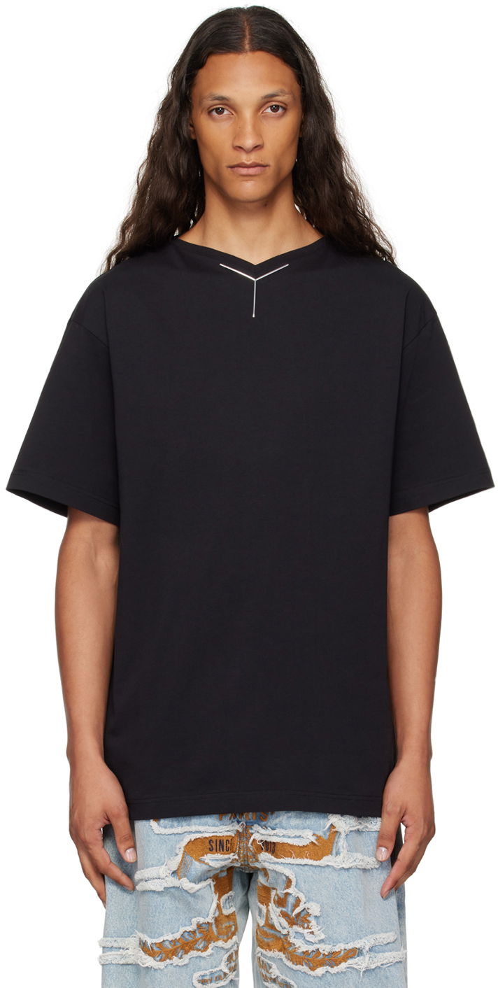 Tričko Y/PROJECT Chrome T-Shirt Čierna | 204TS006, 0