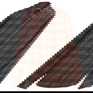 Košeľa KAVU Big Joe Flannel Shirt, Size Small Hnedá | 510-2707, 1
