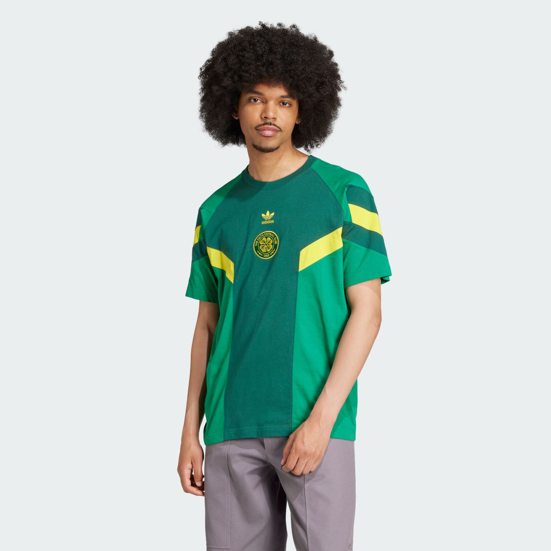 Tričko adidas Originals Celtic FC Originals T-Shirt Zelené | IS6497, 0