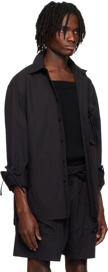 Košeľa Simone Rocha Simone Rocha Bow Detail Workwear Shirt Ružová | 5319 1219, 4