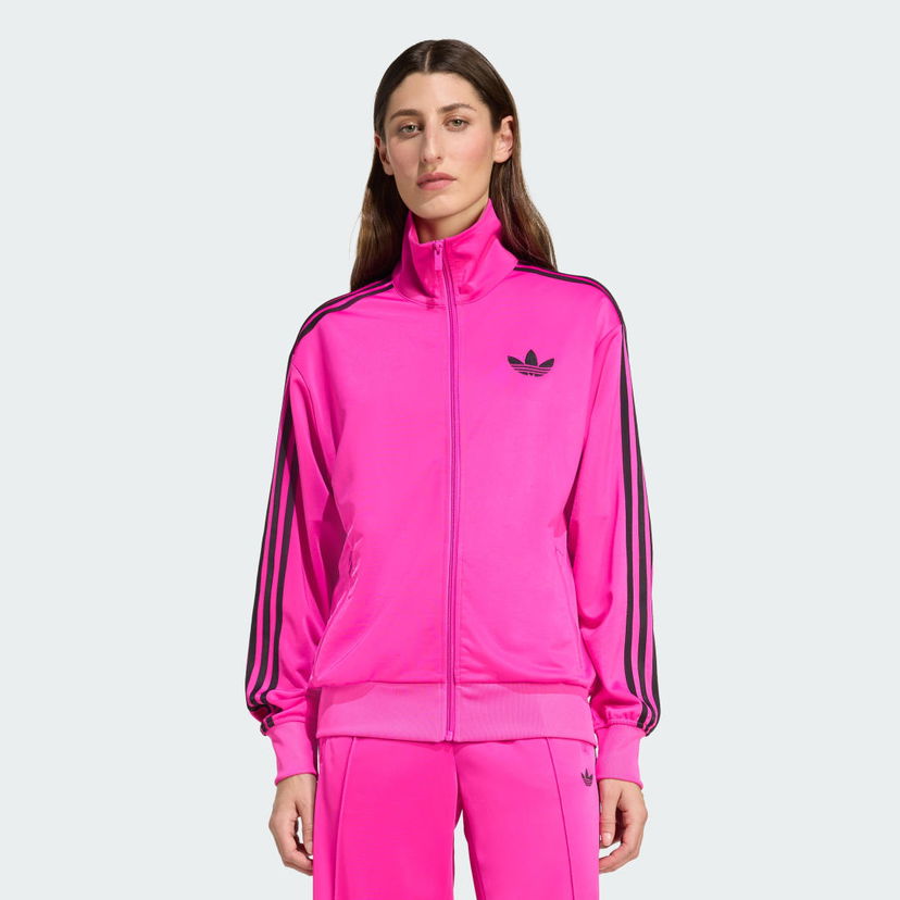 Bunda adidas Performance Adicolor Classic Firebird Loose Track Jacket Ružová | JX7866