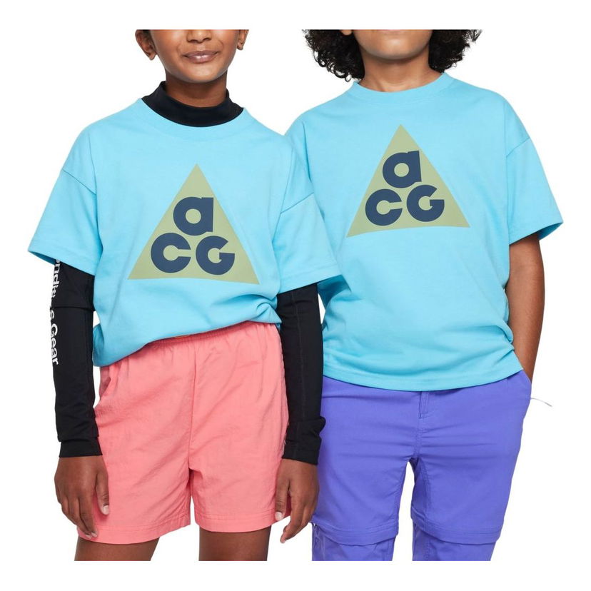Tričko Nike ACG ACG Dri-FIT Graphic Tee Tyrkysová | FZ5116-416