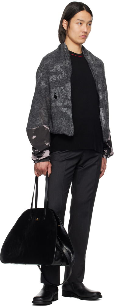 Sveter Vivienne Westwood Vivienne Westwood Poncho Scarf Cardigan Šedá | 3803004X-Y0039-, 3