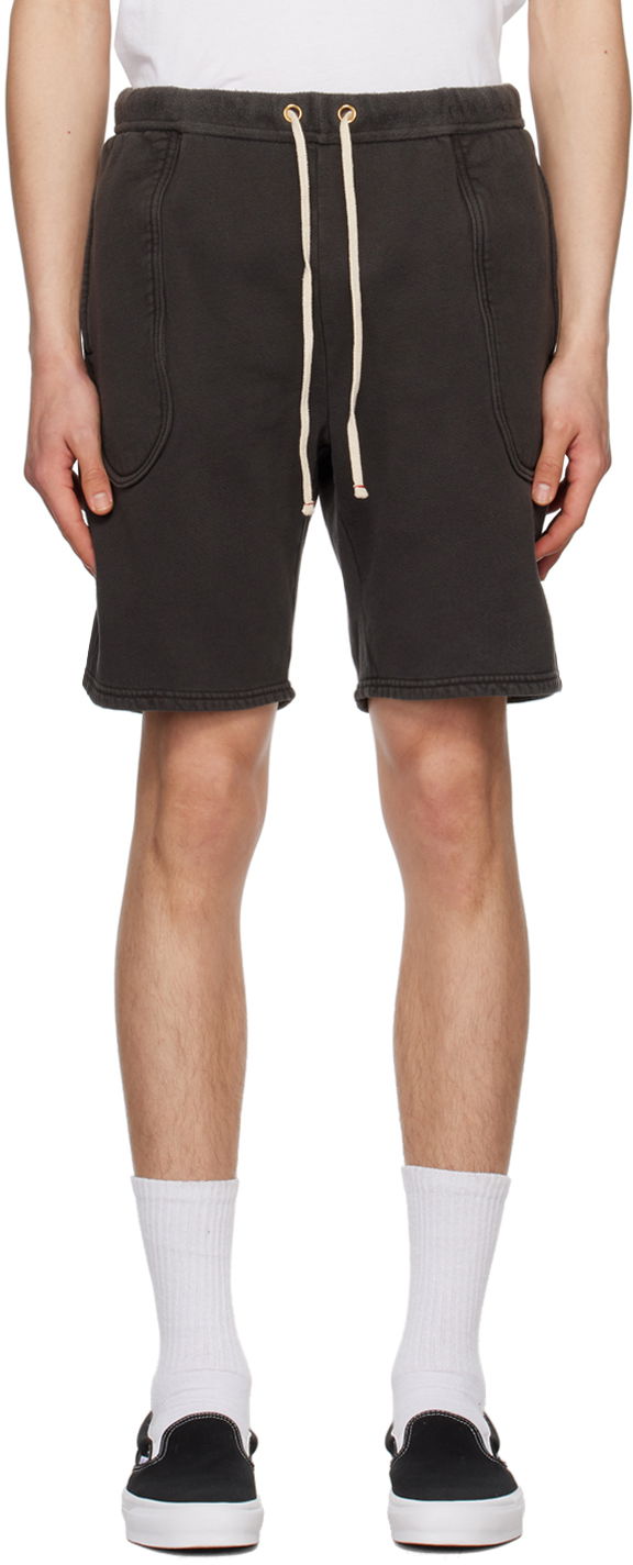 Šortky LES TIEN Les Tien Drawstring Shorts Čierna | CF-3046
