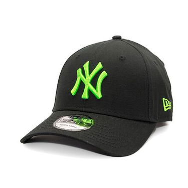 Šiltovka New Era 9FORTY MLB Neon - NY Yankees - Black / Green Glow Čierna | 60424816, 0