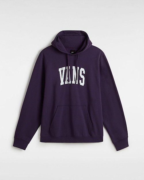 Mikina Vans Arched Pullover Hoodie Fialová | VN000HNW11E