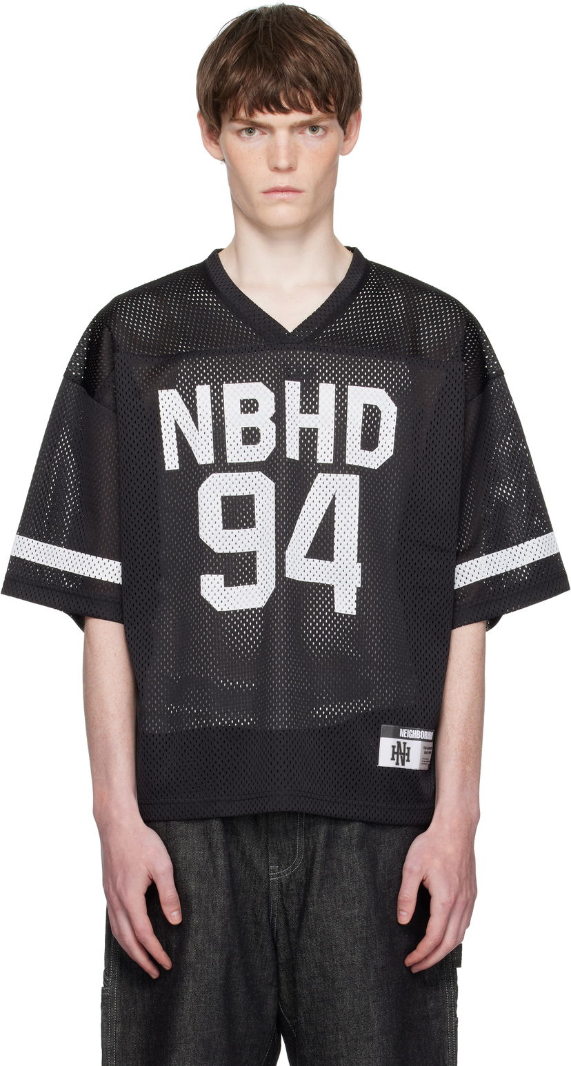 Dres Neighborhood Neighborhood V-neck Jersey Čierna | 251UNNH-CSM01