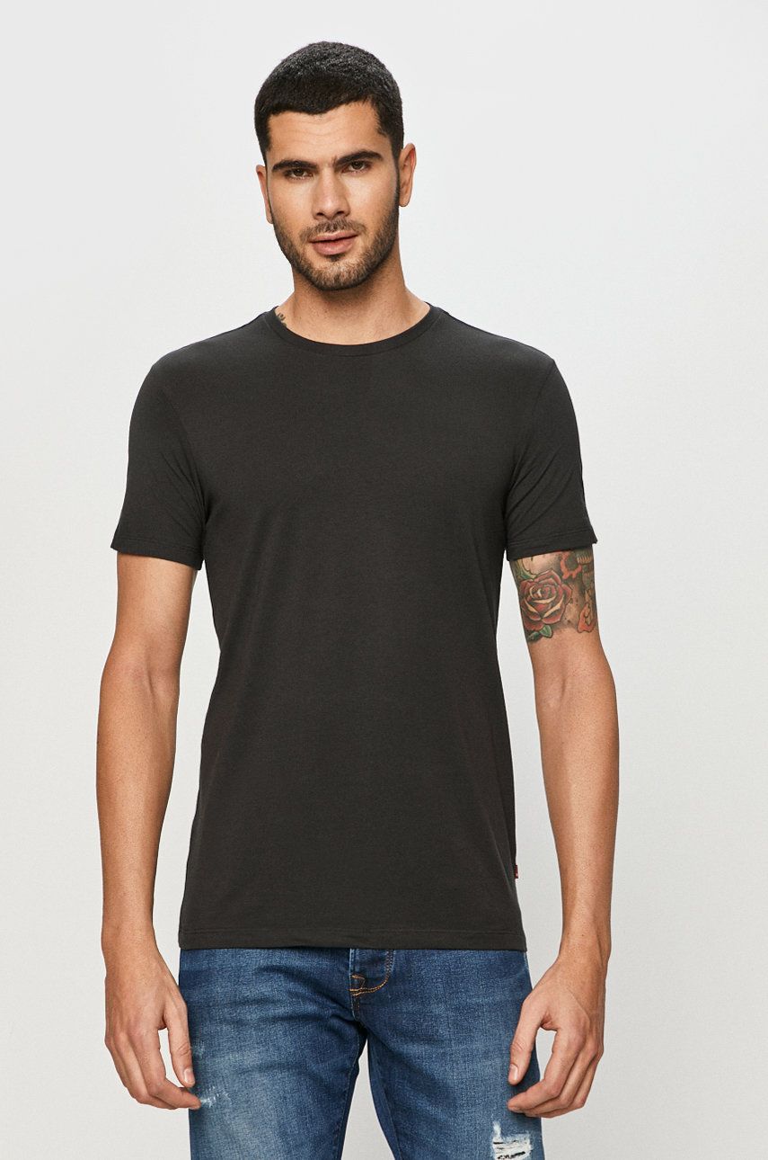 Tričko Levi's T-shirt 2 pack Čierna | 37152.0003, 0